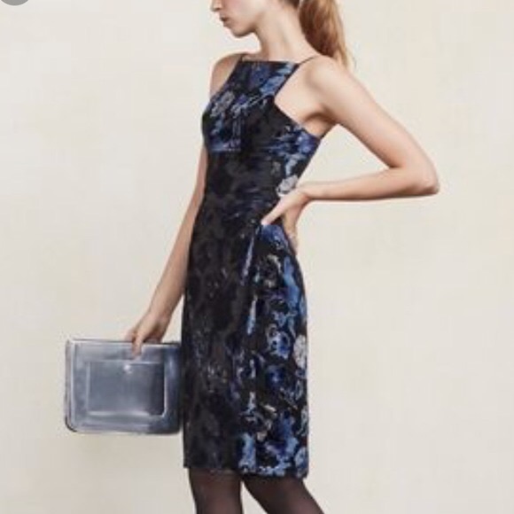 Reformation | Burgundy Velvet Topanga Dress - Picture 10 of 11